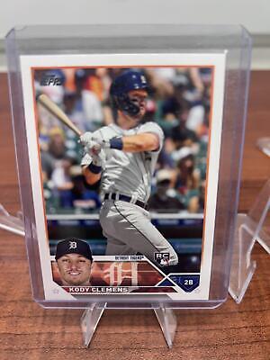 Cheap Sneaks Footwear/Sports Cards Baseball Card Kody Clemens RC 2023 Topps #176 Detroit Tigers