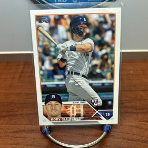 Cheap Sneaks Footwear/Sports Cards Baseball Card Kody Clemens Rookie 2023 Topps Series 1 Base RC Detroit Tigers #176