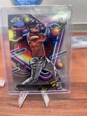 Cheap Sneaks Footwear/Sports Cards Baseball Card Korey Lee RC 2023 Topps Cosmic Chrome #135 Houston Astros