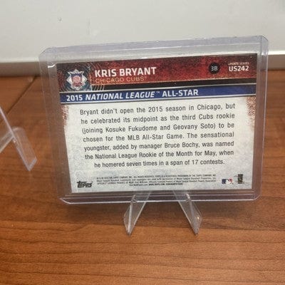 Cheap Sneaks Footwear/Sports Cards Baseball Card Kris Bryant 2015 Topps Update Rookie #US242 All-Star Cubs RC Rockies