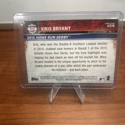 Cheap Sneaks Footwear/Sports Cards Baseball Card KRIS BRYANT - 2015 Topps Update Series Home Run Derby #US78 RC   FS  Q
