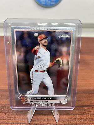 Cheap Sneaks Footwear/Sports Cards Baseball Card Kris Bryant 2022 Topps Chrome Baseball Card #9 San Francisco Giants