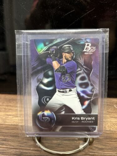 Cheap Sneaks Footwear/Sports Cards Baseball Card Kris Bryant 2023 Bowman Platinum Colorado Rockies Baseball Card #50