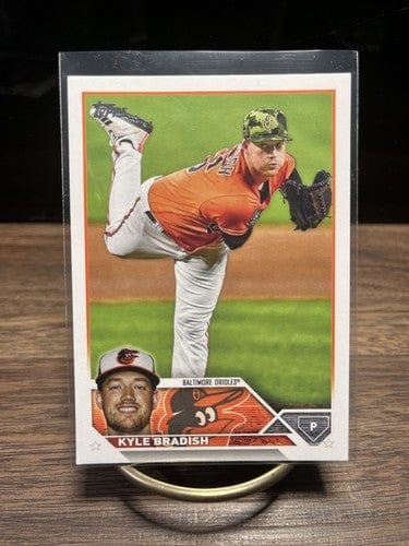 Cheap Sneaks Footwear/Sports Cards Baseball Card Kyle Bradish - Baltimore Orioles - #77 - 2023 Topps Series 1