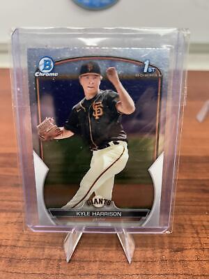 Cheap Sneaks Footwear/Sports Cards Baseball Card Kyle Harrison 2023 Bowman Chrome Prospects #BCP-93 1st Bowman SF Giant