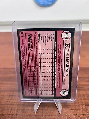 Cheap Sneaks Footwear/Sports Cards Baseball Card Kyle Harrison RC 2024 Topps #89B-95 1989 Topps Baseball 35th Anniversa
