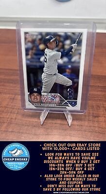 Cheap Sneaks Footwear/Sports Cards Baseball Card Kyle Higashioka 2023 Topps #646 New York Yankees