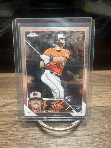 Cheap Sneaks Footwear/Sports Cards Baseball Card Kyle Stowers 2023 Topps Chrome Baseball #194 Baltimore Orioles Rookie