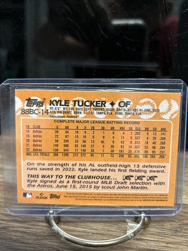 Cheap Sneaks Footwear/Sports Cards Baseball Card Kyle Tucker 2023 Topps Chrome  1988 Topps Refractor Parallel #88BC-14