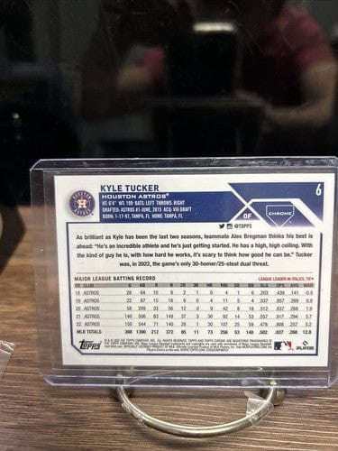 Cheap Sneaks Footwear/Sports Cards Baseball Card Kyle Tucker 2023 Topps Chrome Houston Astros Baseball Card #6