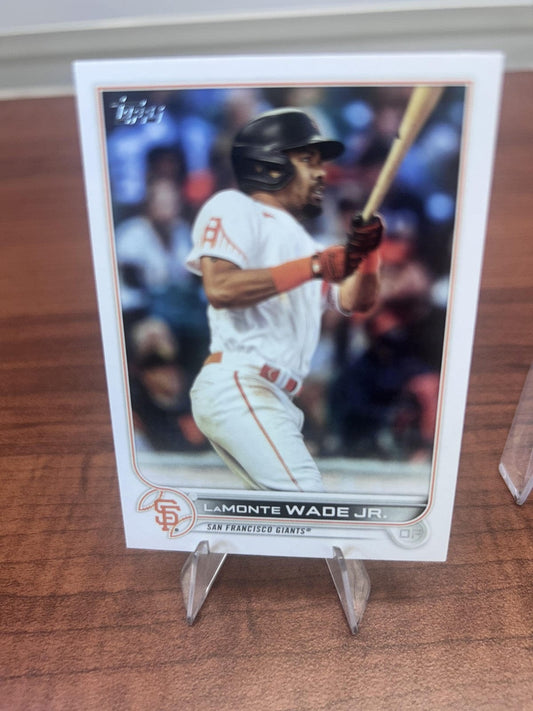 Cheap Sneaks Footwear/Sports Cards Baseball Card LaMonte Wade Jr. 2022 Topps #659 San Francisco Giants