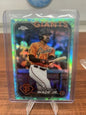 Cheap Sneaks Footwear/Sports Cards Baseball Card LaMonte Wade Jr. 2024 Topps Chrome Aqua Refractors 46/199 #222