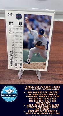 Cheap Sneaks Footwear/Sports Cards Baseball Card Lance McCullers 1990 Upper Deck #615 New York Yankees
