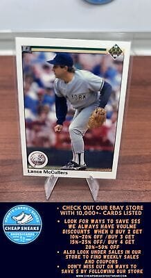Cheap Sneaks Footwear/Sports Cards Baseball Card Lance McCullers 1990 Upper Deck #615 New York Yankees
