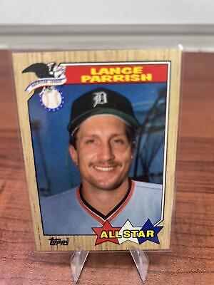 Cheap Sneaks Footwear/Sports Cards Baseball Card Lance Parrish 1987 Topps #613 Detroit Tigers