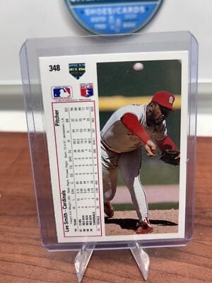 Cheap Sneaks Footwear/Sports Cards Baseball Card Lee Smith 1991 Upper Deck #348c St. Louis Cardinals