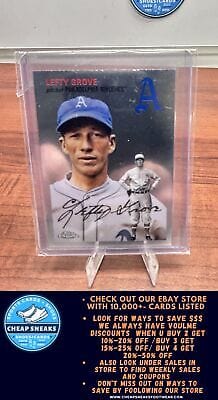 Cheap Sneaks Footwear/Sports Cards Baseball Card Lefty Grove 2023 Topps Chrome Platinum Anniversary #462 Philadelphia A
