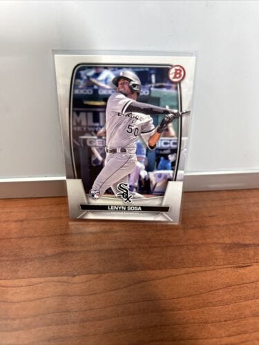 Cheap Sneaks Footwear/Sports Cards Baseball Card Lenyn Sosa 2023 Bowman Rookie Baseball Card #26 Lot(3) Chicago White S