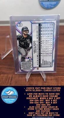 Cheap Sneaks Footwear/Sports Cards Baseball Card Lenyn Sosa RC 2023 Topps Cosmic Chrome #174 Chicago White Sox