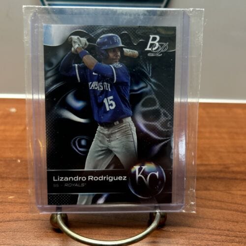 Cheap Sneaks Footwear/Sports Cards Baseball Card Lizandro Rodriguez 2023 Bowman Platinum #TOP-64 KC Royals