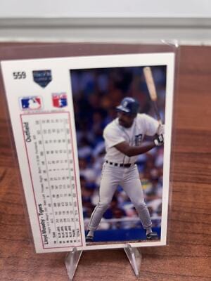 Cheap Sneaks Footwear/Sports Cards Baseball Card Lloyd Moseby 1991 Upper Deck #559 Detroit Tigers