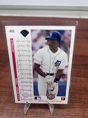 Cheap Sneaks Footwear/Sports Cards Baseball Card Lloyd Moseby 1992 Upper Deck #468 Detroit Tigers