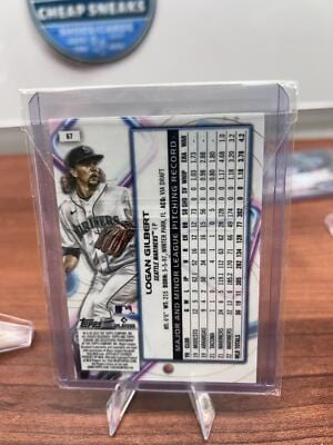 Cheap Sneaks Footwear/Sports Cards Baseball Card Logan Gilbert 2023 Topps Cosmic Chrome #67 Mariners