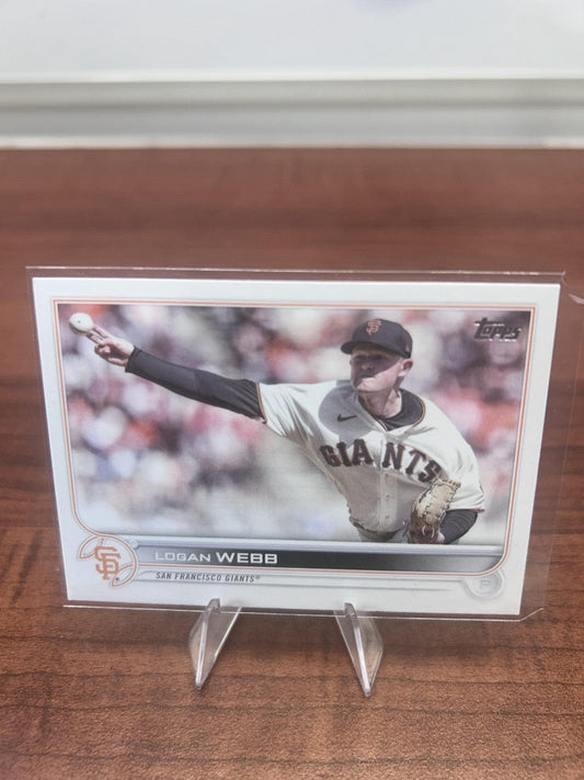 Cheap Sneaks Footwear/Sports Cards Baseball Card Logan Webb 2022 Topps Update #US9 San Francisco Giants