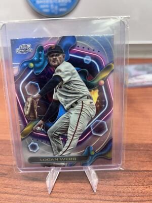 Cheap Sneaks Footwear/Sports Cards Baseball Card Logan Webb 2023 Topps Cosmic Chrome #172 San Francisco Giants