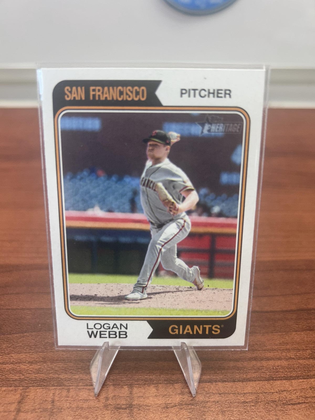 Cheap Sneaks Footwear/Sports Cards Baseball Card Logan Webb 2023 Topps Heritage #387 San Francisco Giants