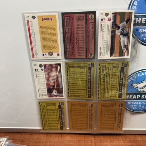 Cheap Sneaks Footwear/Sports Cards Baseball Card Los Angeles Angels 45 Card Lot Assorted Years And Players