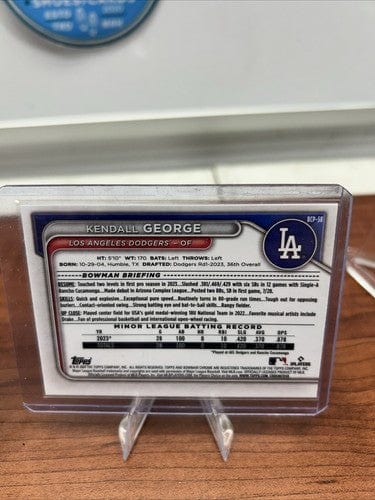 Cheap Sneaks Footwear/Sports Cards Baseball Card Los Angeles Dodgers 2024 Bowman Chrome 2 Card Lot Vargas, George