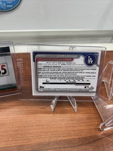 Cheap Sneaks Footwear/Sports Cards Baseball Card Los Angeles Dodgers 2024 Bowman Chrome 3 Card Lot George, Vargas, BTP-