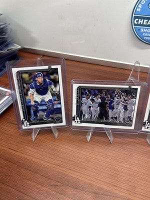 Cheap Sneaks Footwear/Sports Cards Baseball Card Los Angeles Dodgers Lot Will Smith, Chris Taylor 2025 Topps Series 1