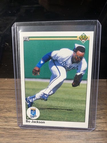 Cheap Sneaks Footwear/Sports Cards Baseball Card LOT OF 3 - Bo Jackson 1990 Upper Deck Kansas City Royals baseball card