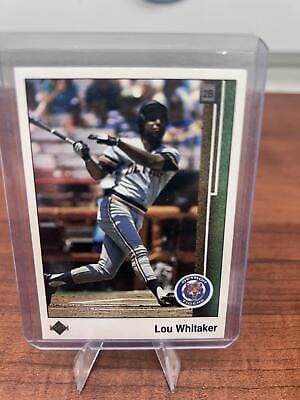 Cheap Sneaks Footwear/Sports Cards Baseball Card Lou Whitaker 1989 Upper Deck #451 Detroit Tigers