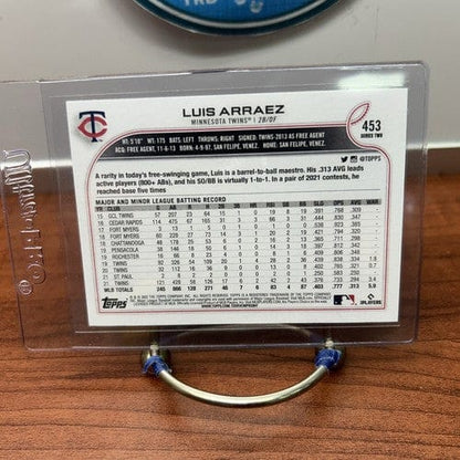 Cheap Sneaks Footwear/Sports Cards Baseball Card Luis Arraez  2022 Topps series two Baseball  Minnesota Twins #453