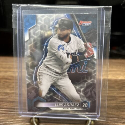 Cheap Sneaks Footwear/Sports Cards Baseball Card Luis Arraez 2023 Bowman's Best Base Miami Marlins #17