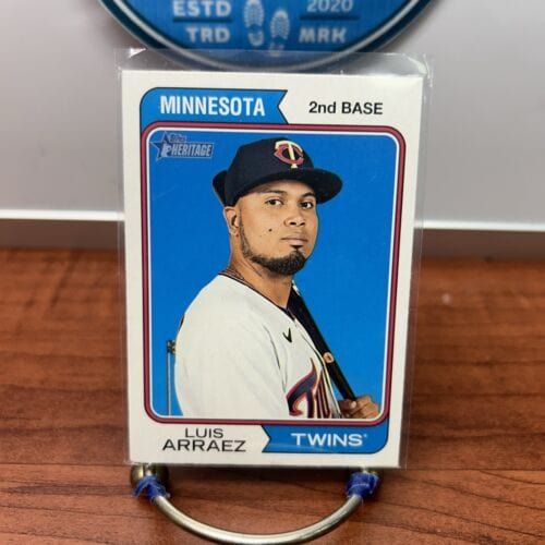 Cheap Sneaks Footwear/Sports Cards Baseball Card Luis Arraez Topps Heritage 2023 #359 Minnesota Twins