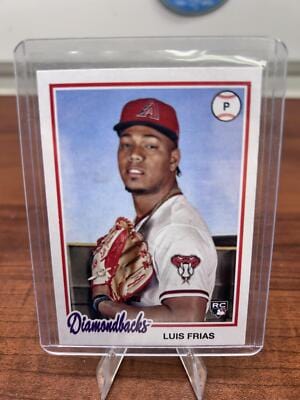 Cheap Sneaks Footwear/Sports Cards Baseball Card Luis Frias (RC) 2022 Topps Archives Rookie Baseball Card #159 Diamondb