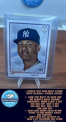 Cheap Sneaks Footwear/Sports Cards Baseball Card Luis Gil RC 2022 Topps Archives #124 New York Yankees