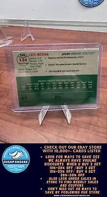 Cheap Sneaks Footwear/Sports Cards Baseball Card Luis Medina RC 2023 Topps Chrome Platinum Anniversary Refractor #134 A