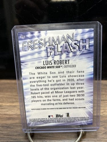Cheap Sneaks Footwear/Sports Cards Baseball Card Luis Robert 2020 Topps Chrome Freshman Flash RC #FF-5 Chicago White So