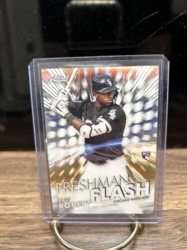 Cheap Sneaks Footwear/Sports Cards Baseball Card Luis Robert 2020 Topps Chrome Freshman Flash RC #FF-5 Chicago White So
