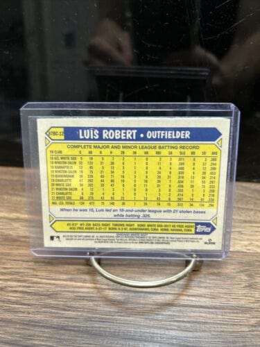 Cheap Sneaks Footwear/Sports Cards Baseball Card Luis Robert 2022 Topps Chrome 1987 Baseball #87BC-12 - Chicago White S