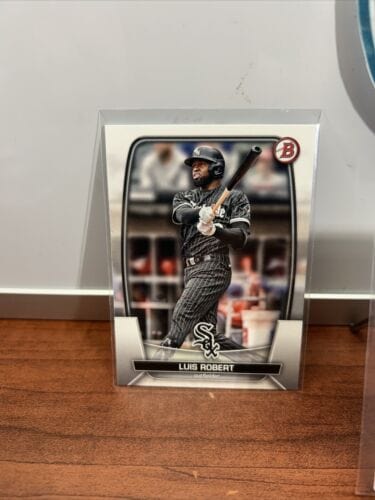 Cheap Sneaks Footwear/Sports Cards Baseball Card Luis Robert 2023 Bowman Base Card Lot (3) Baseball Card #17 Chicago Wh
