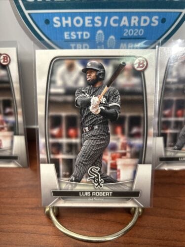 Cheap Sneaks Footwear/Sports Cards Baseball Card Luis Robert 2023 Bowman Base Card Lot (3) Baseball Card #17 Chicago Wh