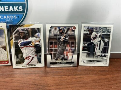 Cheap Sneaks Footwear/Sports Cards Baseball Card Luis Robert Lot (6)2022 Topps Gallery,22,23 Topps Heratige, 23 Bowman