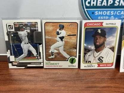 Cheap Sneaks Footwear/Sports Cards Baseball Card Luis Robert Lot (6)2022 Topps Gallery,22,23 Topps Heratige, 23 Bowman