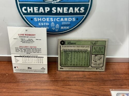 Cheap Sneaks Footwear/Sports Cards Baseball Card Luis Robert Lot (6)2022 Topps Gallery,22,23 Topps Heratige, 23 Bowman